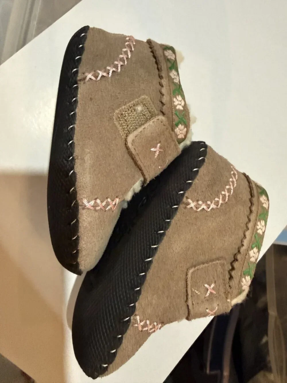 pediped Rosa Gingersnap Originals boots